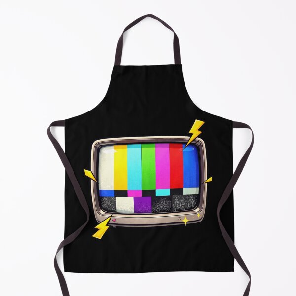Item preview, Retro TV Test Screen – 90s SMPTE Color Bars Pop Art, nostalgia style designed and sold by digitalbitcraft.