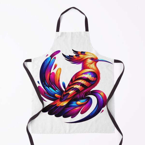 Item preview, Electric Fire Hoopoe – Streetwear Mythic Drop designed and sold by ARTCREATESHOP.