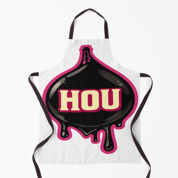 Item preview, HOU Dripping Oil Drop – Houston Icon Graphic Art designed and sold by POD DYNASTY.