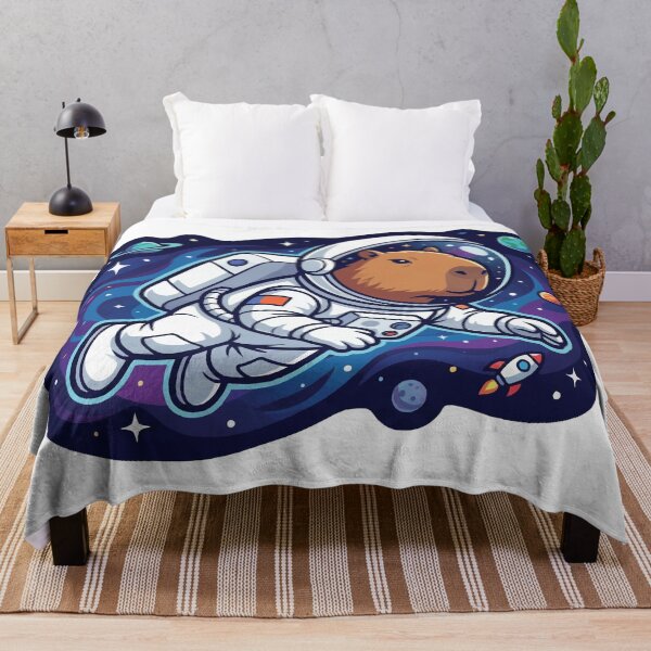 Item preview, Spaceybara - Cute Astronaut Capybara in Space designed and sold by Petzzz.