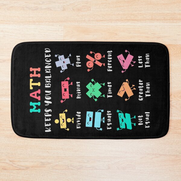 Item preview, Math keeps you balanced designed and sold by HandicraftArt.