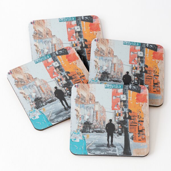 Item preview, Urban Wanderer Street Art Mixed Media Collage designed and sold by DEKALQUE.
