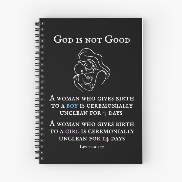 Item preview, God is not Good - Gender Inequality in the Bible designed and sold by EvergreenRevolt.