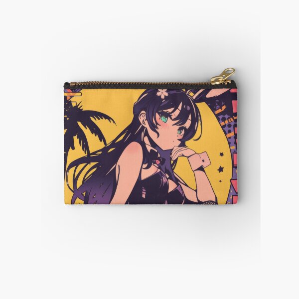 Item preview, Bunny Girl Mai Vintage Vaporwave Poster designed and sold by AnimeArsenalPrints.
