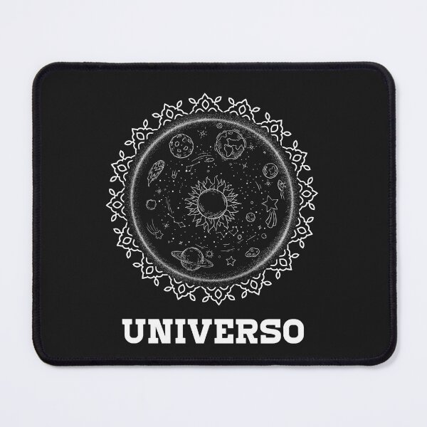 Item preview, Universo - Minimalist Space Planets Black and White Art designed and sold by BLACK-WHITE-Q.