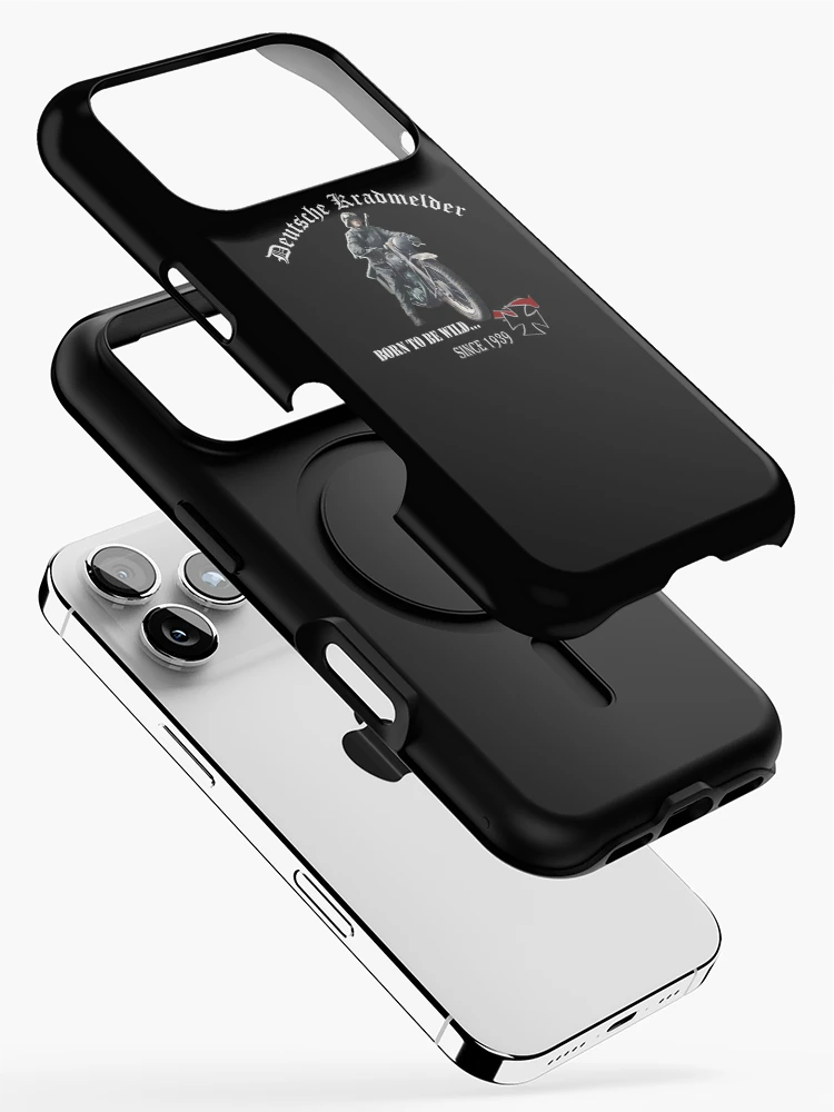 Thumbnail 2 of 4, iPhone Case, DISPATCH RIDER / GERMAN DISPATCH RIDER / KRADMELDER designed and sold by MK-GRAPHICS2020.