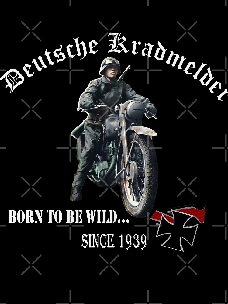 Thumbnail 3 of 3, Scarf, DISPATCH RIDER / GERMAN DISPATCH RIDER / KRADMELDER designed and sold by MK-GRAPHICS2020.