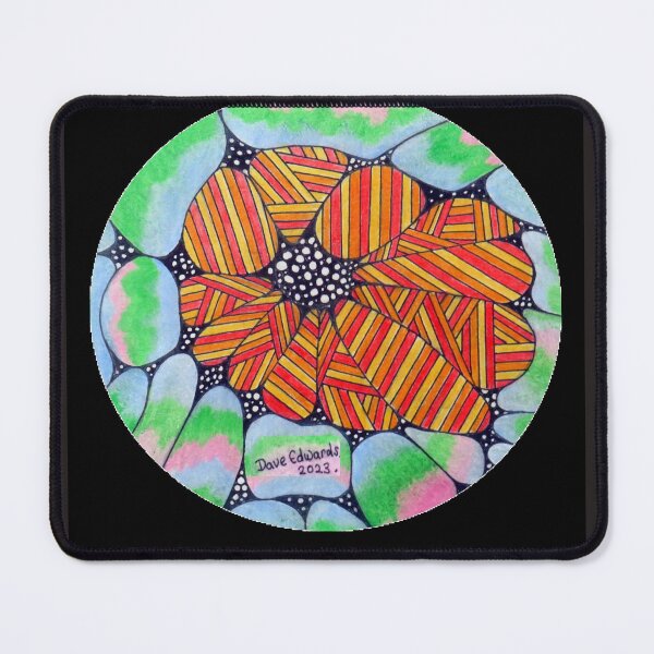 Item preview, 737 - ABSTRACT DESIGN - 22 - DAVE EDWARDS - COLOURED PENCILS - 2023 designed and sold by BLYTHART.
