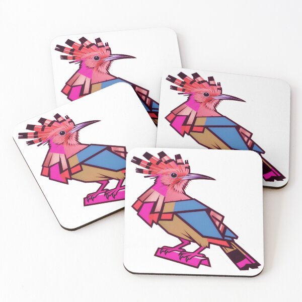 Item preview, Rainbow Dream Hoopoe – Adorable Mythical Companion Sticker designed and sold by ARTCREATESHOP.