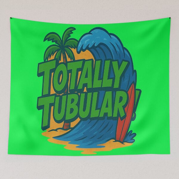 Item preview, Surfboard, Waves, Palm Trees, & Retro Vibes Pop Art designed and sold by royalswin.