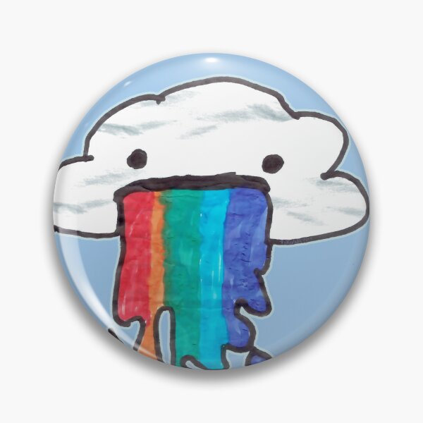 Item preview, Clouds Be Like - (Vomits Rainbow)  designed and sold by the-grindilkin.