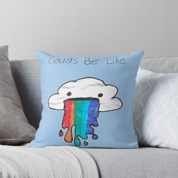 Item preview, Clouds Be Like - (Vomits Rainbow)  designed and sold by the-grindilkin.