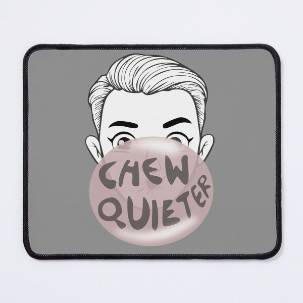 Item preview, Chew Quieter - He Asks for Silence - Graphic Design designed and sold by SawaOne.