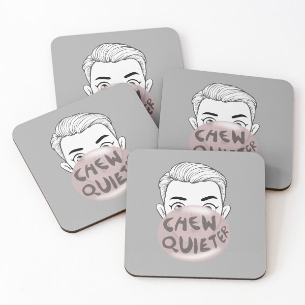 Item preview, Chew Quieter - He Asks for Silence - Graphic Design designed and sold by SawaOne.