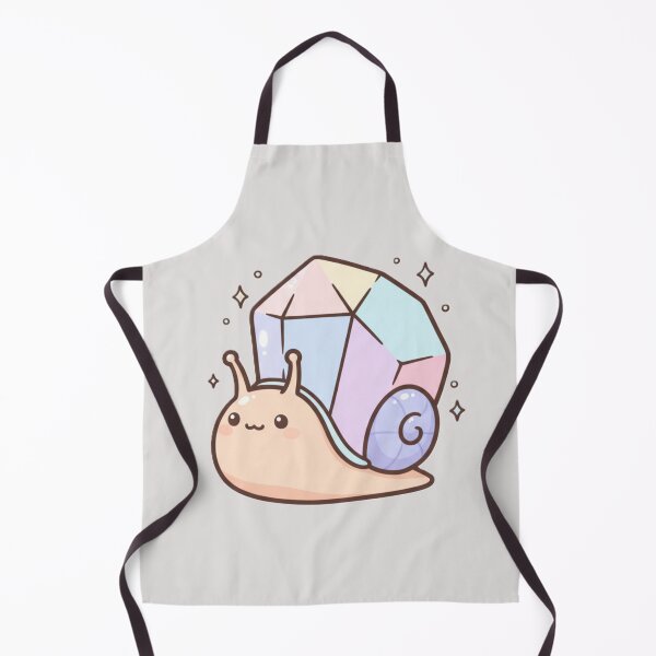 Item preview, Kawaii Snail with Crystal Shell, Soft Fantasy Shell designed and sold by Serge-Design.