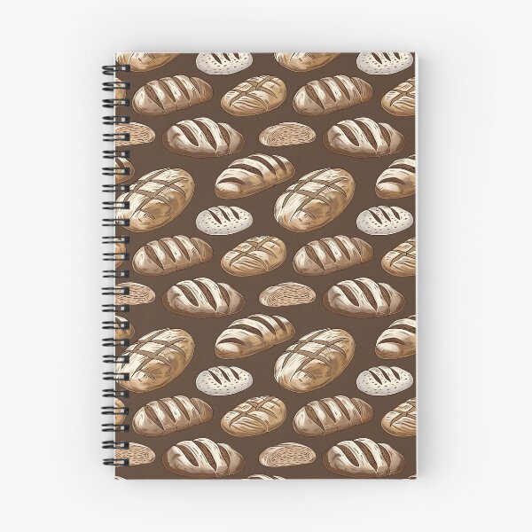 Item preview, Sourdough Bread Seamless Pattern designed and sold by palaco210.