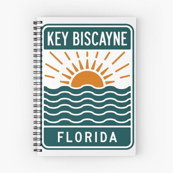 Item preview, Key Biscayne Florida - Beach Sign designed and sold by TheOldMittenIllustrated.