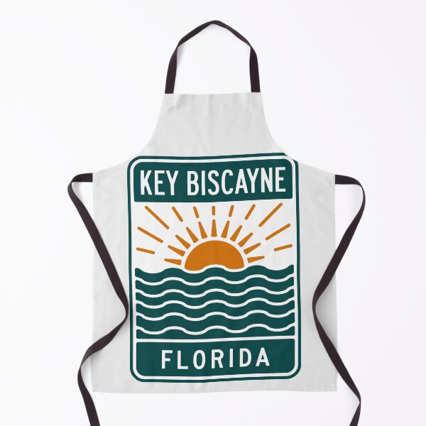 Item preview, Key Biscayne Florida - Beach Sign designed and sold by TheOldMittenIllustrated.