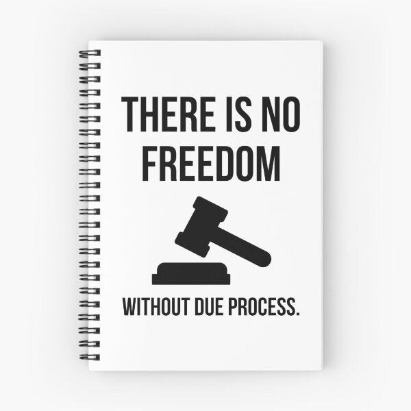 Item preview, There is no freedom without due process.  designed and sold by Rachel the Artist .