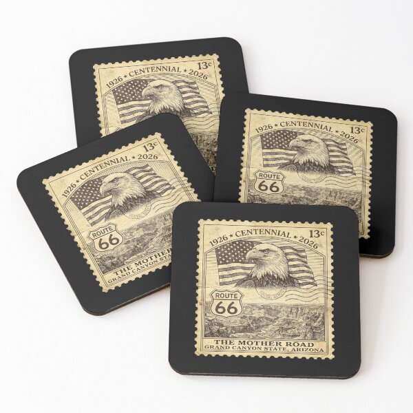 Item preview, Route 66 Centennial Stamp - Grand Canyon State Arizona Vintage designed and sold by G350.