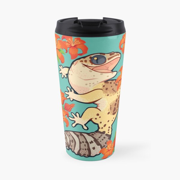 Fire lily gecko Travel Mug