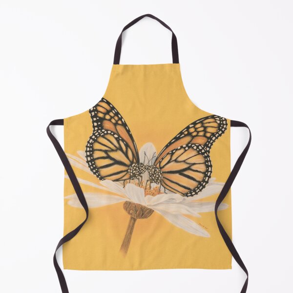 Item preview, Autumn Wings - Monarch Butterfly Realistic Sepia Drawing designed and sold by JanidAlfaro.