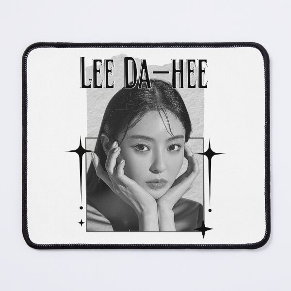 Item preview, Lee Da-hee (이다희) Korean actress South Korean celebrity K-drama star Korean film Scrapbook Collage Cozy Y2K Vintage Design designed and sold by HELL0WBELLO.