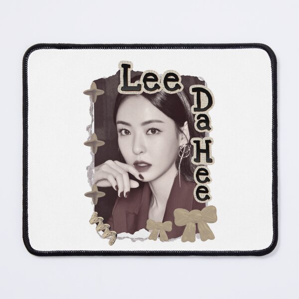 Item preview, Lee Da-hee (이다희) Korean actress South Korean celebrity K-drama star Korean film Scrapbook Collage Cozy Y2K Vintage Design designed and sold by HELL0WBELLO.