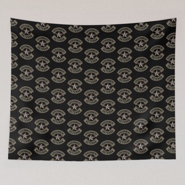Item preview, Government Shutdown Veteran - Military Rocker Patch Badge designed and sold by DarylWelsh2024.