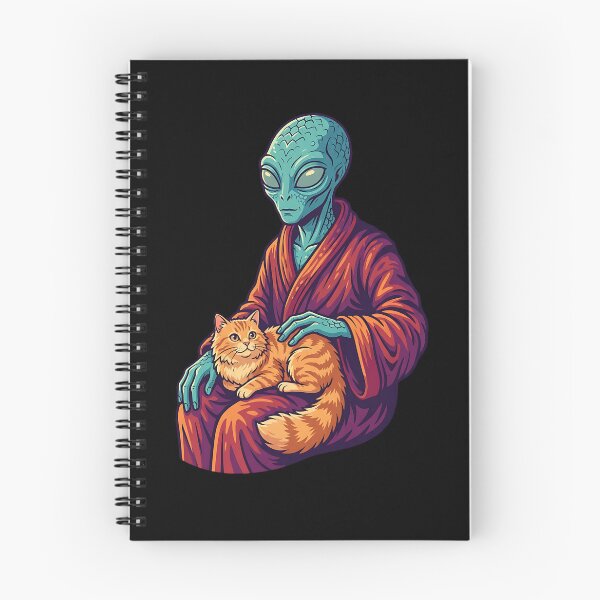 Artikelvorschau, Alien mit süßer Katze entworfen und verkauft von ReneMM.