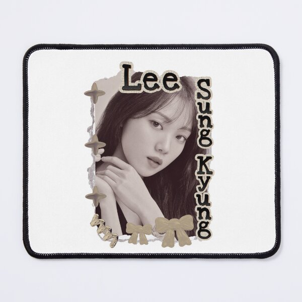 Item preview, Lee Sung-kyung (이성경) Korean actress South Korean celebrity K-drama star Korean film Scrapbook Collage Cozy Y2K Vintage Design designed and sold by HELL0WBELLO.
