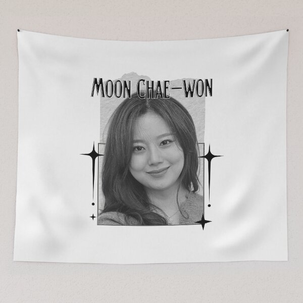 Item preview, Moon Chae-won (문채원) Korean actress South Korean celebrity K-drama star Korean film Scrapbook Collage Cozy Y2K Vintage Design designed and sold by HELL0WBELLO.