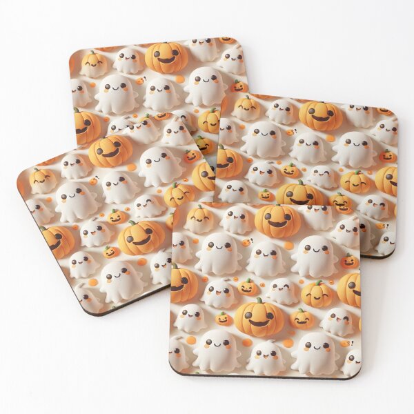Item preview, Pumpkins and ghosts designed and sold by snoWorkshop.