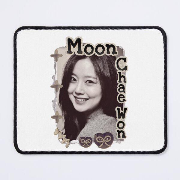 Item preview, Moon Chae-won (문채원) Korean actress South Korean celebrity K-drama star Korean film Scrapbook Collage Cozy Y2K Vintage Design designed and sold by HELL0WBELLO.