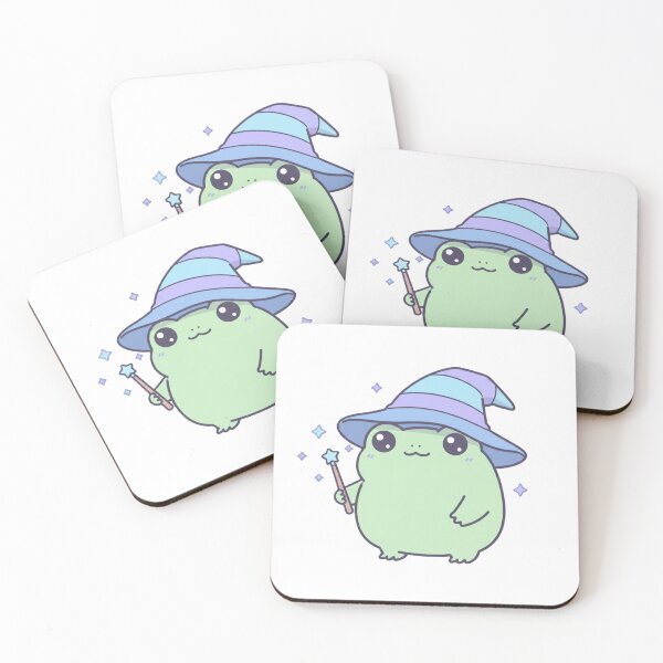 Item preview, Kawaii Wizard Frog Hat & Magic Wand designed and sold by Serge-Design.