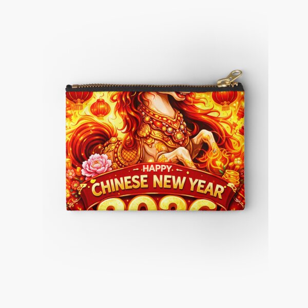 Item preview, Happy Chinese New Year 2026 The Majestic Year of the Horses  year of the fire horse designed and sold by zuzzelek44.