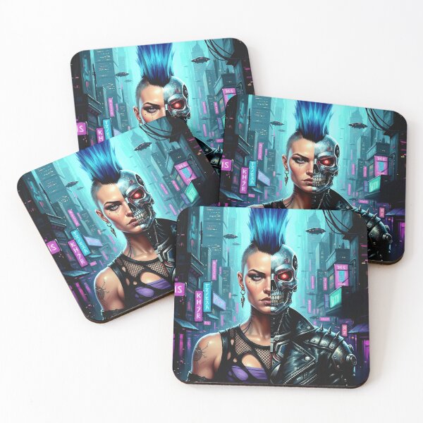 Item preview, Bionic Duality: Anatomical Cyberpunk Pinup Art designed and sold by Art's Diner.