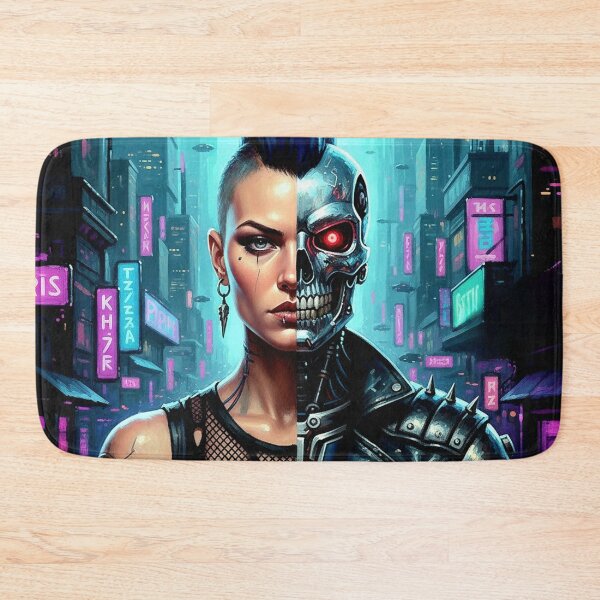 Item preview, Bionic Duality: Anatomical Cyberpunk Pinup Art designed and sold by Art's Diner.