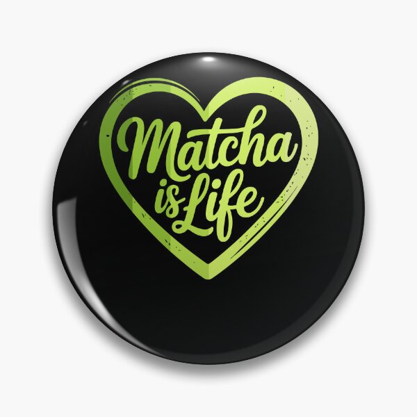 Item preview, Matcha Is Life – Green Tea Lover Aesthetic Quote  designed and sold by dianadouri.