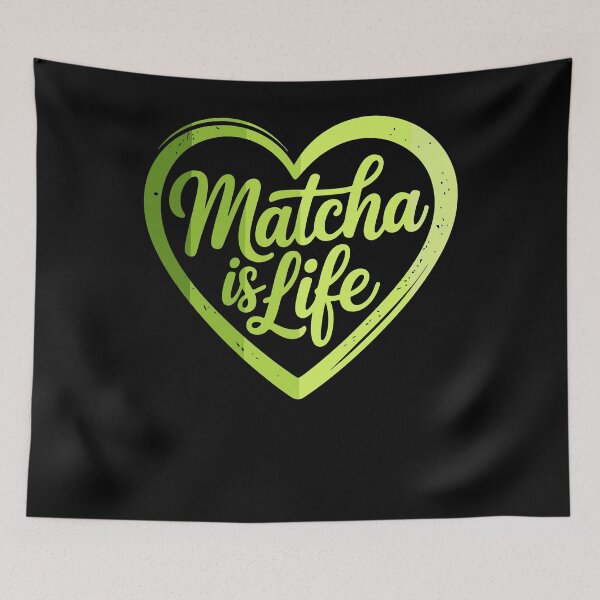 Item preview, Matcha Is Life – Green Tea Lover Aesthetic Quote  designed and sold by dianadouri.
