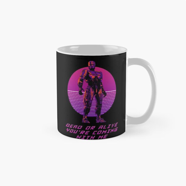 Item preview, Cyber Cop Synthwave Poster – Retro Futuristic 80s Neon – Dead or Alive You’re Coming With Me designed and sold by Wawan35200.