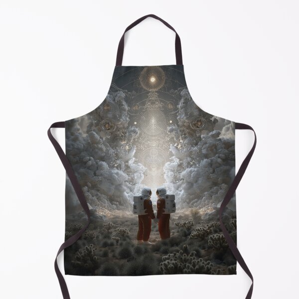 Item preview, Astral Union – Surreal Astronauts Holding Hands designed and sold by Mystikos Art.