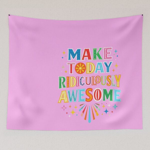 Item preview, Make Today Ridiculously Awesome For Positive People designed and sold by wolfwitcherika.