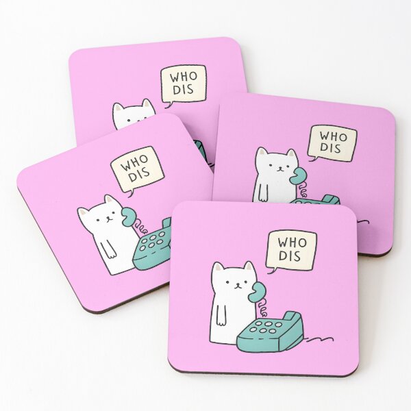 Item preview, Who Dis Cat Lover designed and sold by wolfwitcherika.
