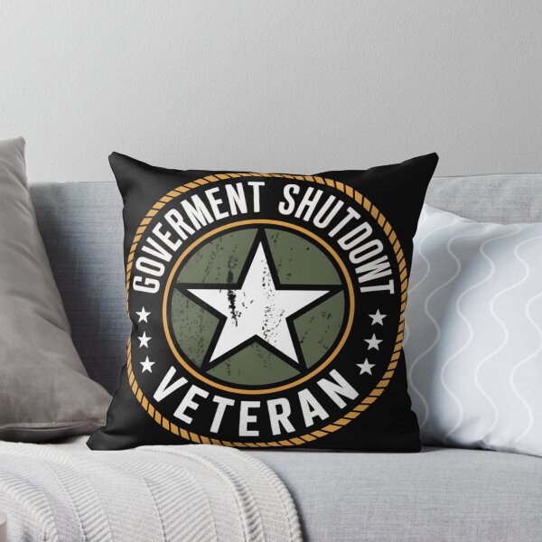 Item preview, Government Shutdown Veteran - Military Star Rope Badge designed and sold by DarylWelsh2024.
