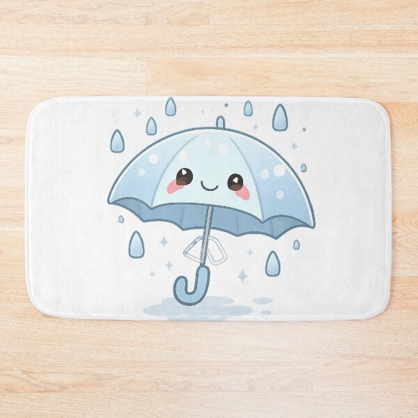Item preview, Cute Kawaii Umbrella Rainy Day Weather Sticker designed and sold by DesignEG.