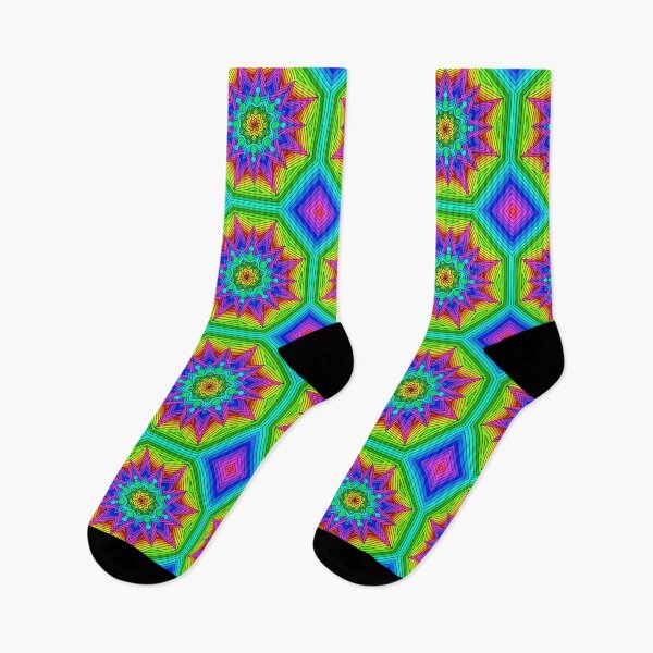 Item preview, Rainbow Mandala designed and sold by RayRayViolet.