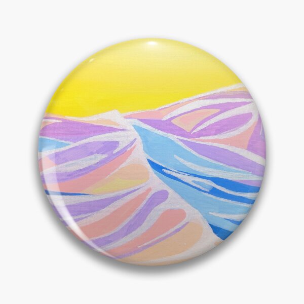 Item preview, Mountains in sunlight painting  designed and sold by Art-By-Rosalind.