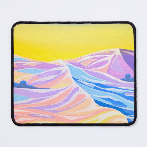 Item preview, Mountains in sunlight painting  designed and sold by Art-By-Rosalind.