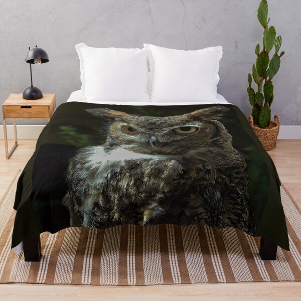 Item preview, Great Horned Owl Searching for Dinner designed and sold by Armadillo222.